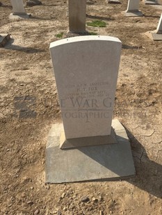 BAGHDAD (NORTH GATE) WAR CEMETERY - FOX, HENRY TOM